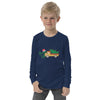 A Dino Christmas long sleeve tee