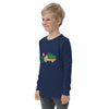 A Dino Christmas long sleeve tee